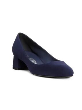 STUART WEITZMAN
Vivienne 35 Pump In Nice
Blue women size 7 NEW 
$230